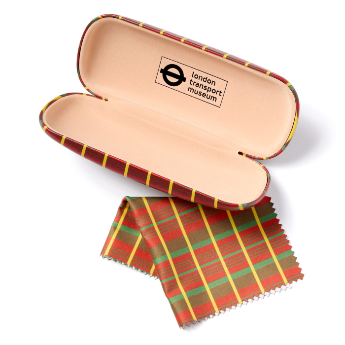 Routemaster Moquette Glasses Case